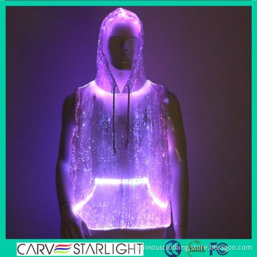 wholesale woman clothing crop hoodies plain sweat optic fiber luminouss teen girls clothing crewneck tops